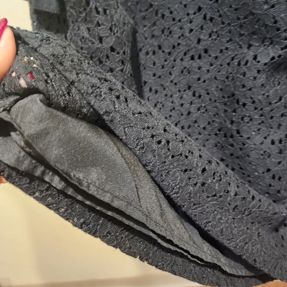 Isaac Mizrahi Black quater sleeves Short dress size 4 - Picture 3 of 14